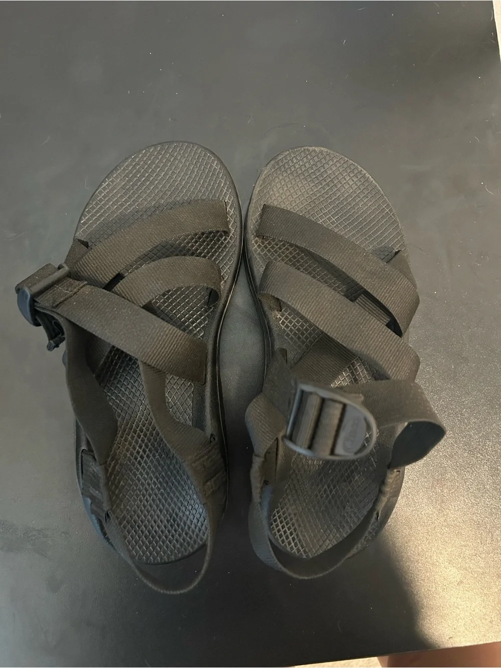Chaco Men's Black Strappy Sport Sandals